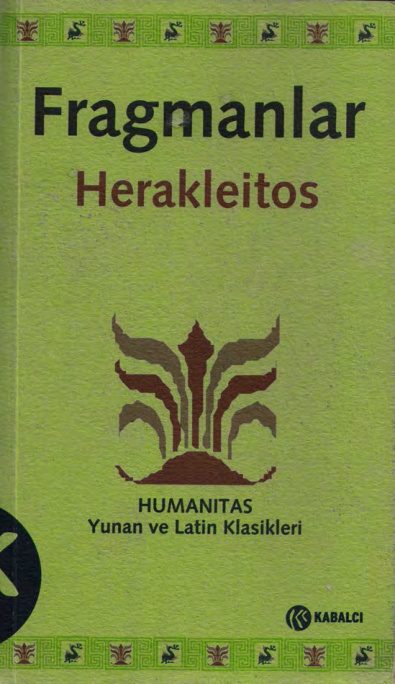 Fragmanlar PDF – Herakleitos