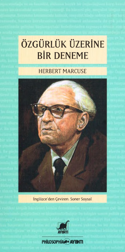 Özgürlük Üzerine Bir Deneme PDF – Herbert Marcuse