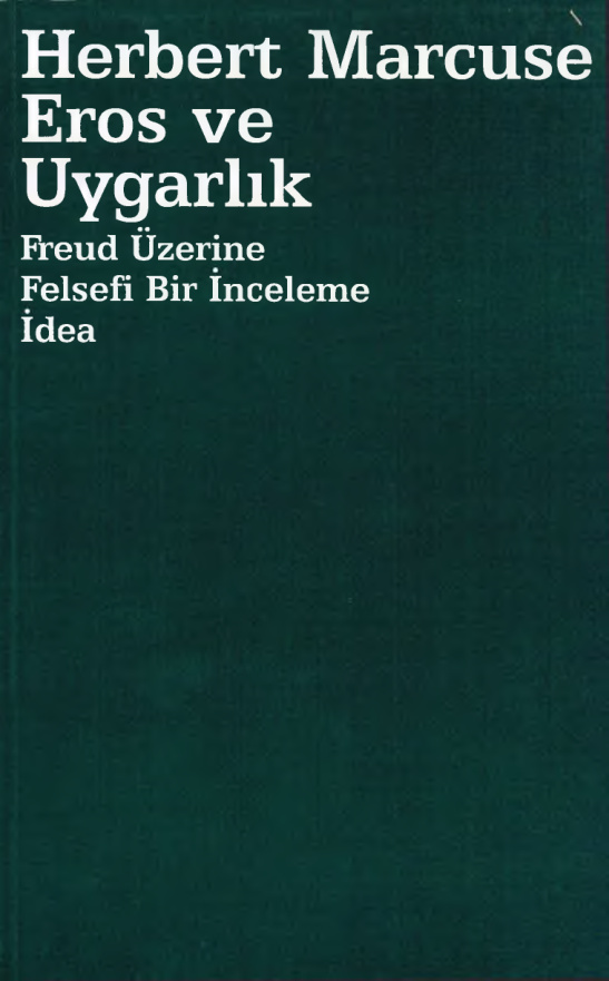 Eros ve Uygarlık PDF – Herbert Marcuse