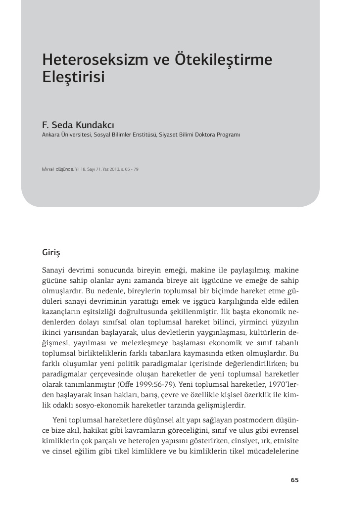 Heteroseksizm ve Ötekileştirme PDF – Kolektif / Sosyoloji