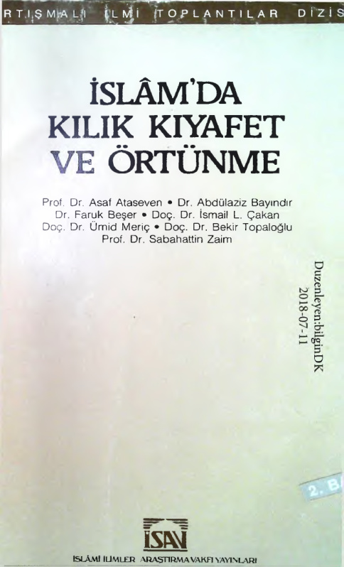İslamda Kılık Kıyafet ve Örtünme PDF – Heyet