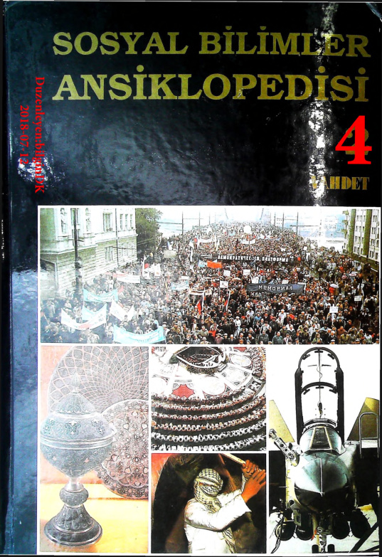 Sosyal Bilimler Ansiklopedisi (Cilt 4) PDF – Heyet