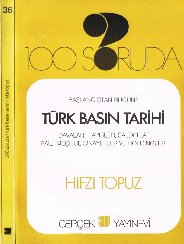 100 Soruda Türk Basın Tarihi PDF – Hıfzı Topuz