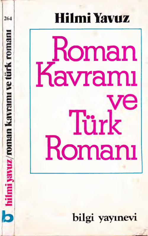 Roman Kavramı ve Türk Romanı PDF – Hilmi Yavuz