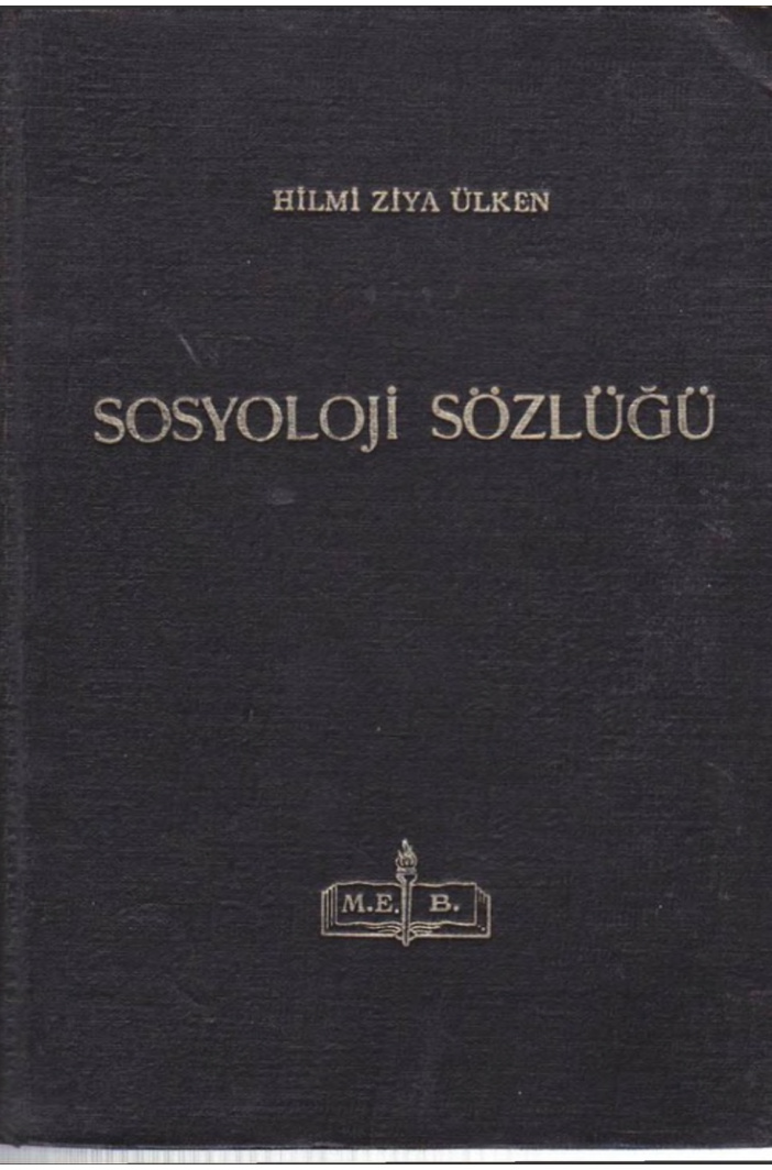 Sosyoloji Sözlüğü PDF – Hilmi Ziya Ülken