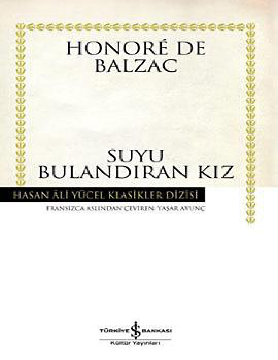 Suyu Bulandıran Kız PDF – Honoré de Balzac