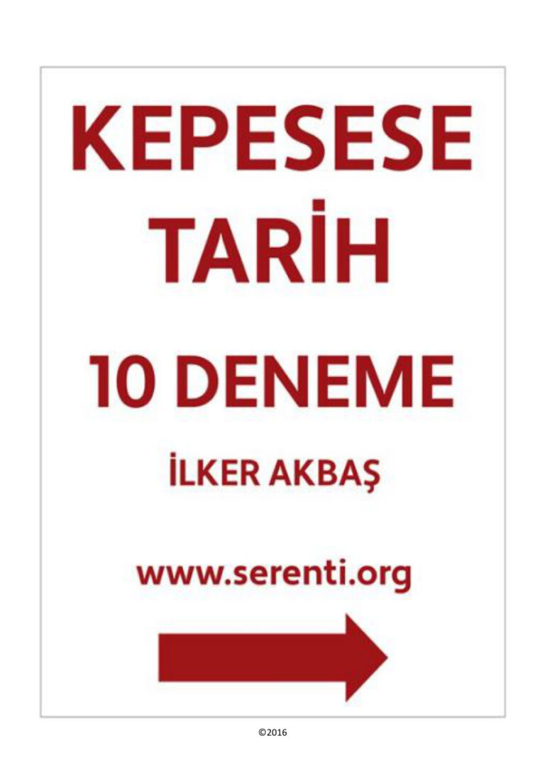 İLKER AKBAŞ 10 TARİH DENEMESİ kpss Kitap Kapağı
