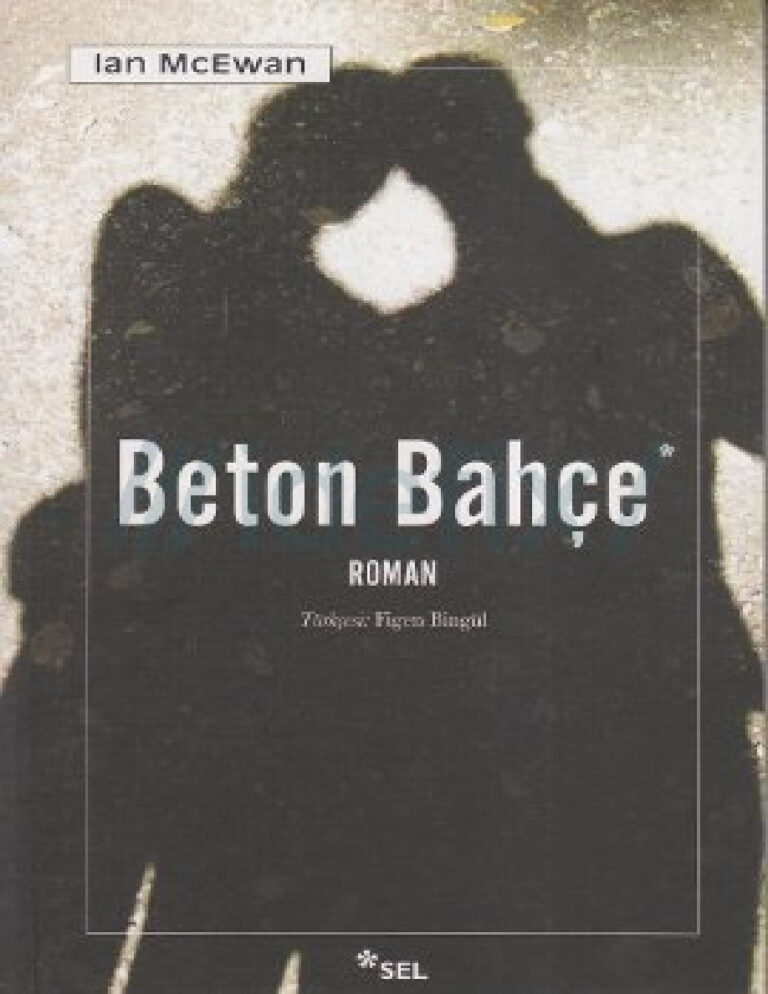 Ian McEwan Beton Bahçe Kitap Kapağı