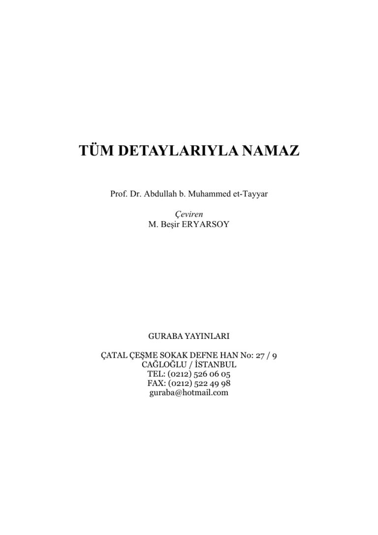 İbadet Kitaplari Kitap Kapağı