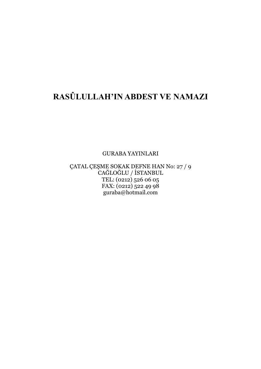 İbadet Kitapları 7 PDF – Heyet / Kolektif