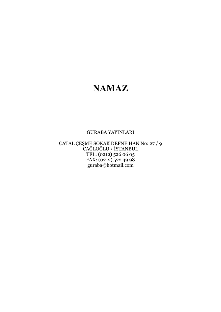 İbadet Kitapları 9 PDF – Heyet / Kolektif