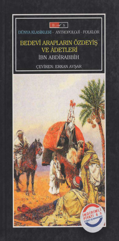 Bedevî Arapların Özdeyiş ve Âdetleri PDF – İbn AbdiRabbih