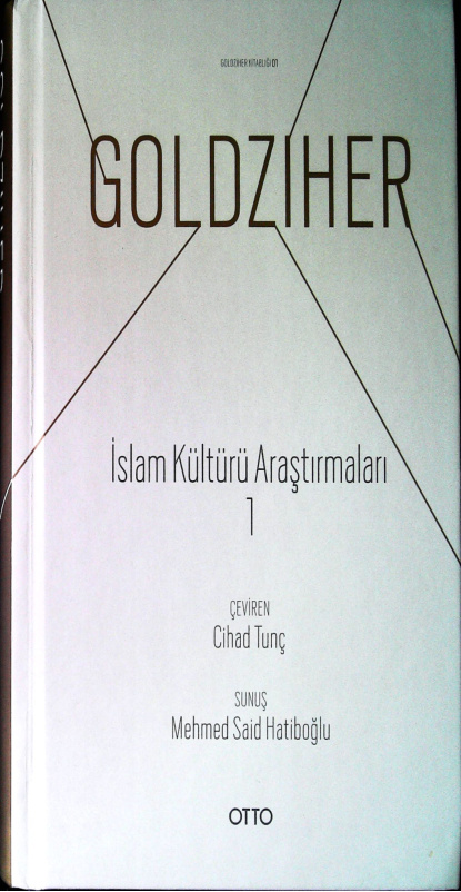 İslam Kültürü Araştırmaları 1 PDF – Ignaz Goldziher