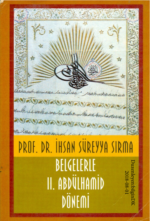 Belgelerle Abdülhamid Dönemi PDF – İhsan Süreyya Sırma