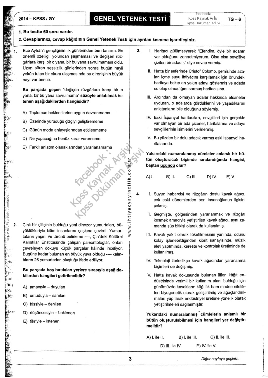 İhtiyaç 2014 TG 6 GYGK PDF – İhtiyaç Akademi Komisyon
