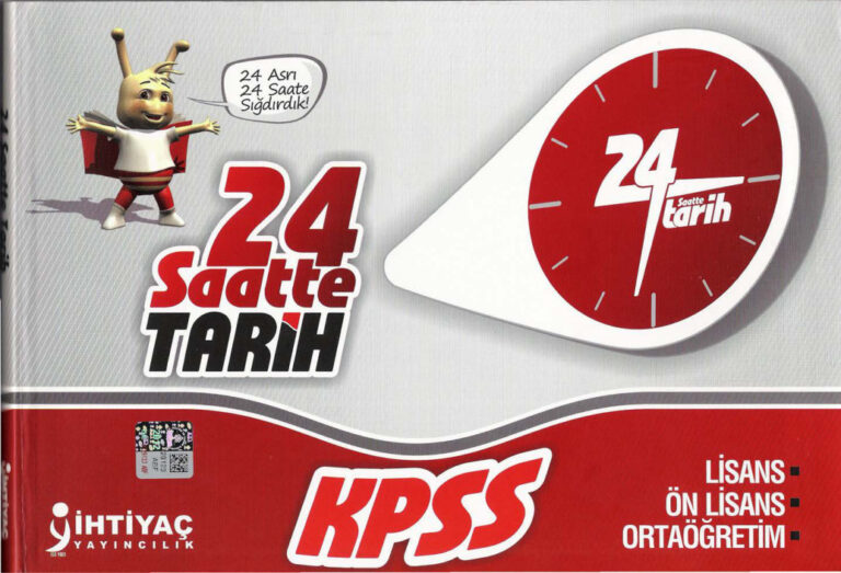 İhtiyaç 24 Saatte Tarih kpss Kitap Kapağı