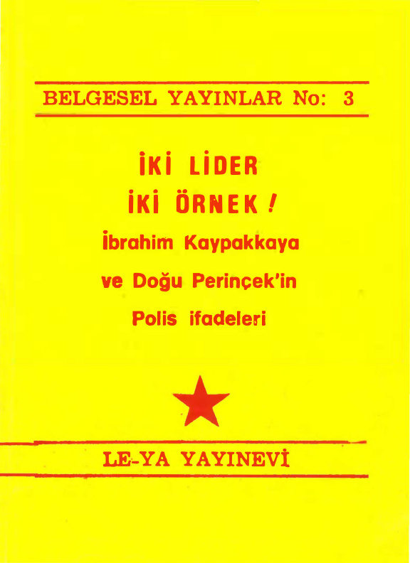 İki Lider İki Örnek PDF – Heyet / Le-ya Yayınevi