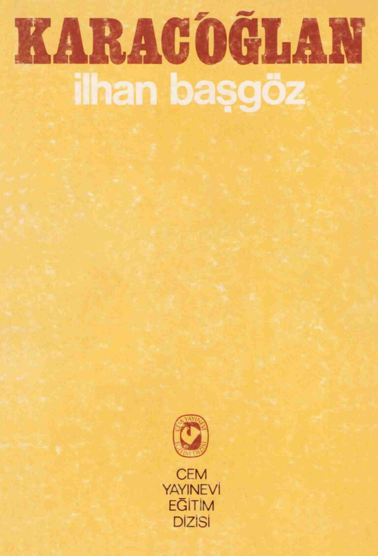 Karac'oğlan PDF - İlhan Başgöz 5 İlhan Başgöz Karac'oğlan Cem Yayınevi Kitap Kapağı