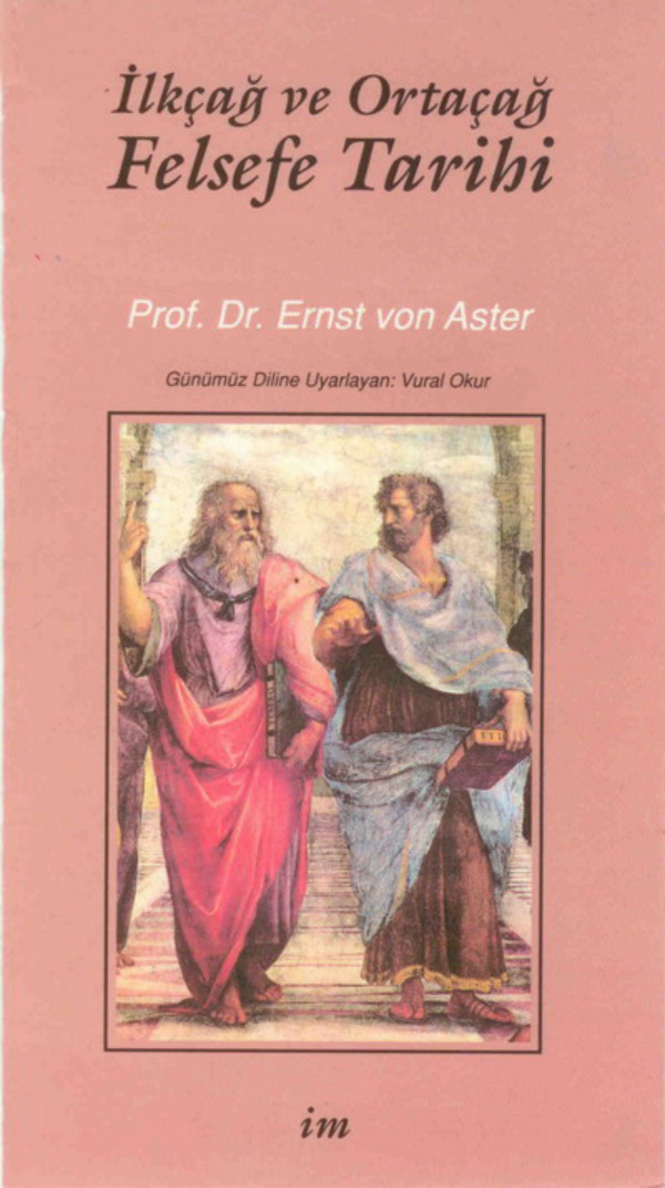 İlkçağ ve Ortaçağ Felsefe Tarihi PDF – Ernst von Aster