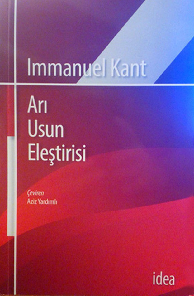 Arı Usun Eleştirisi (Saf Aklın Eleştirisi) PDF – Immanuel Kant
