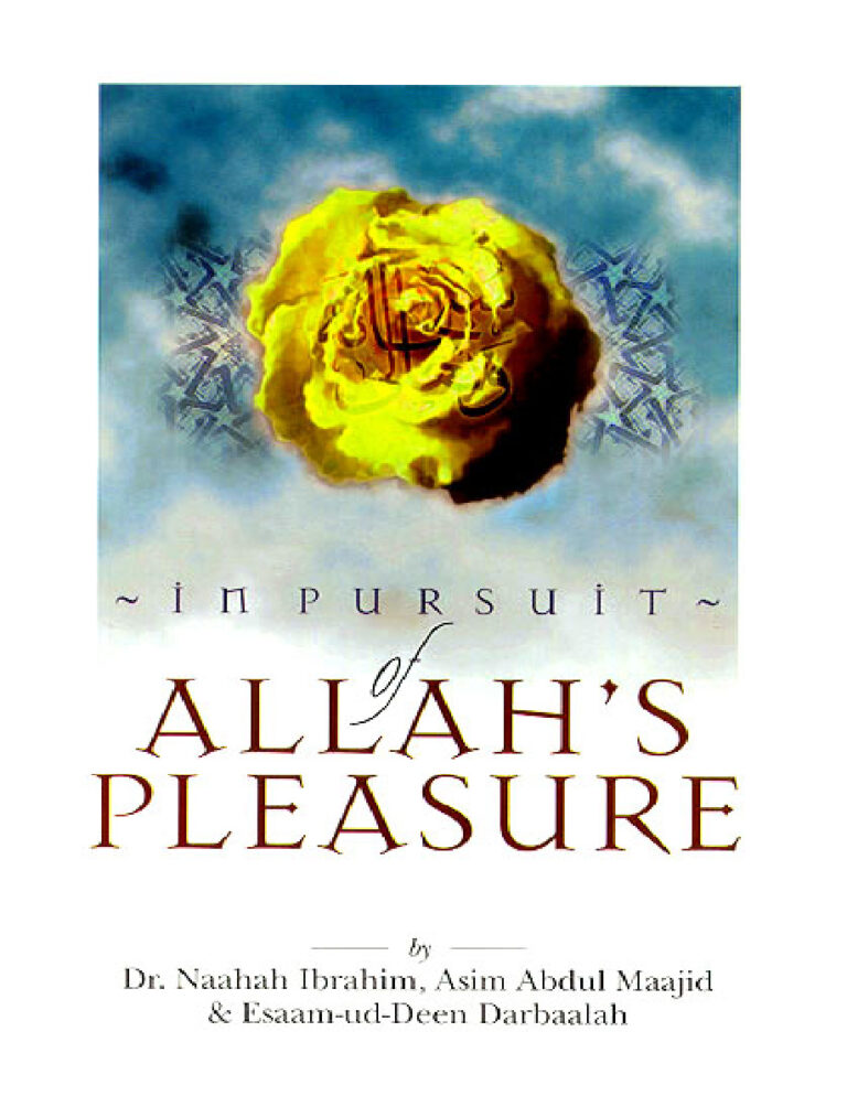 In Pursuit of Allah's Pleasure PDF - Dr. Na'eem Mushtaq 1 In Pursuit of Allah's Pleasure Kitap Kapağı