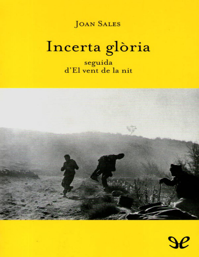 Incerta gloria Joan Sales Kitap Kapağı