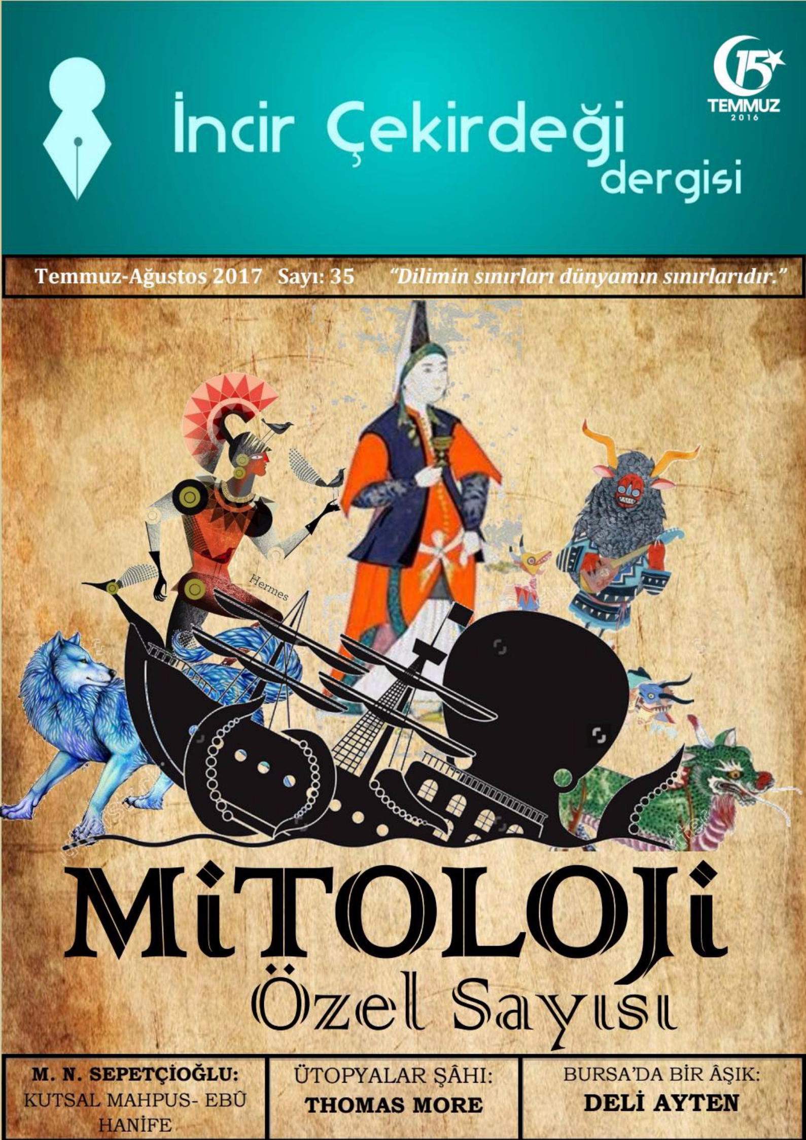 İncir Çekirdeği Dergisi: Mitoloji Özel Sayısı PDF – İncir Çekirdeği Kolektifi