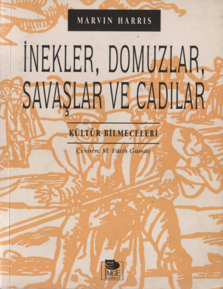 İnekler, Domuzlar, Savaşlar ve Cadılar Marvin Harris Kitap Kapağı