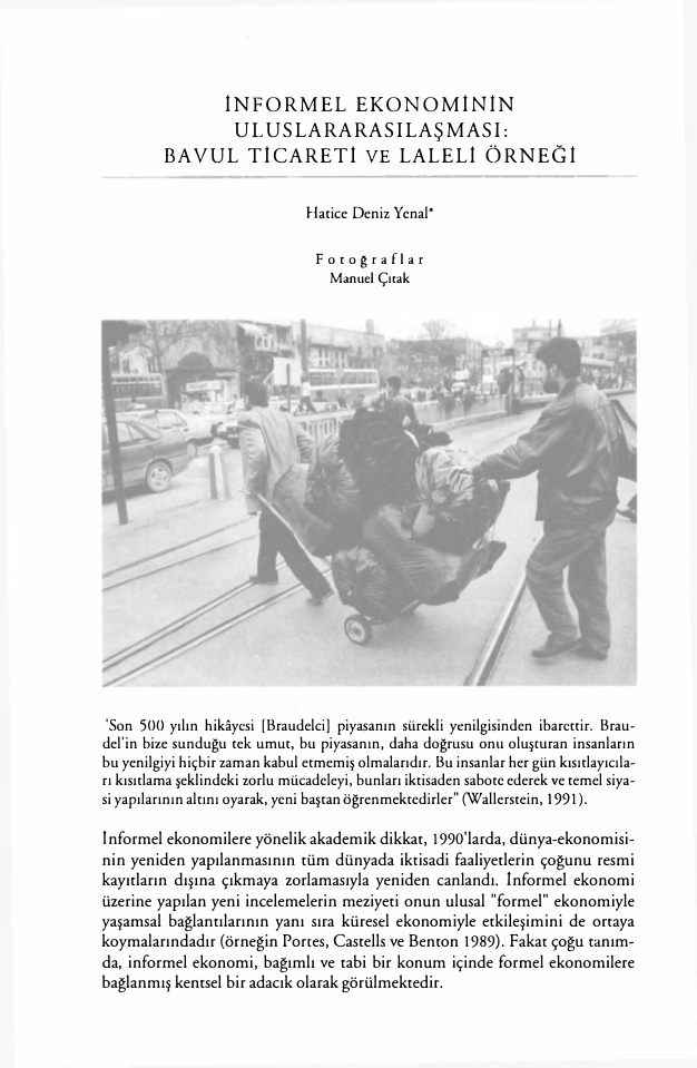 İnformel Ekonominin Uluslararasılaşması PDF – Akademik İnceleme / Kolektif