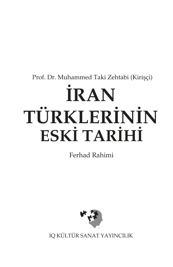 İran Türklerinin Eski Tarihi PDF – M. Taki Zehtabi