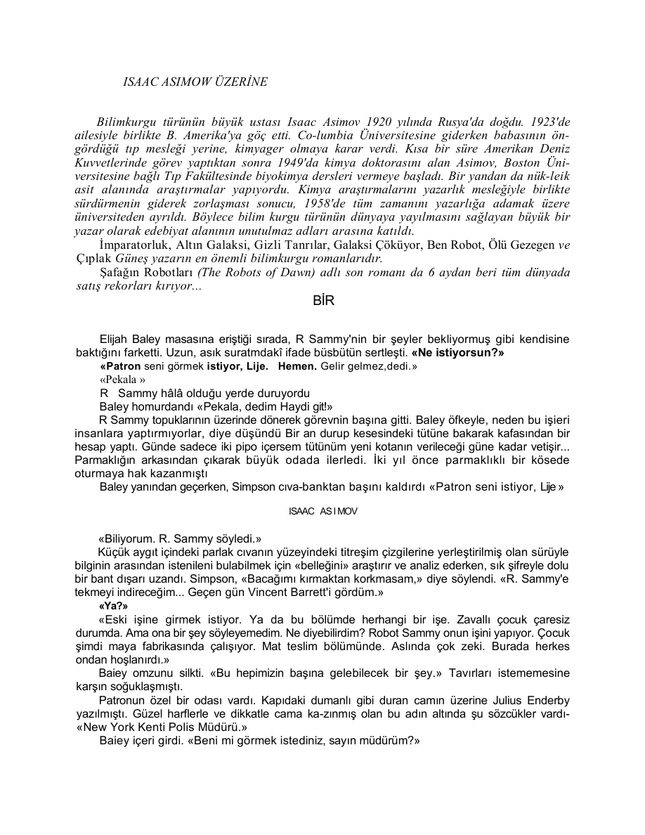 Ölü Gezegen PDF – Isaac Asimov