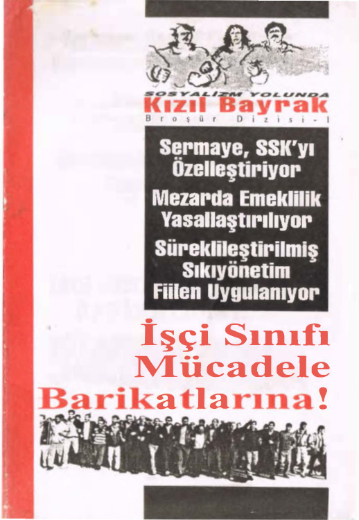 İşçi Sınıfı Mücadele Barikatlarına Eksen Yayıncılık Kitap Kapağı