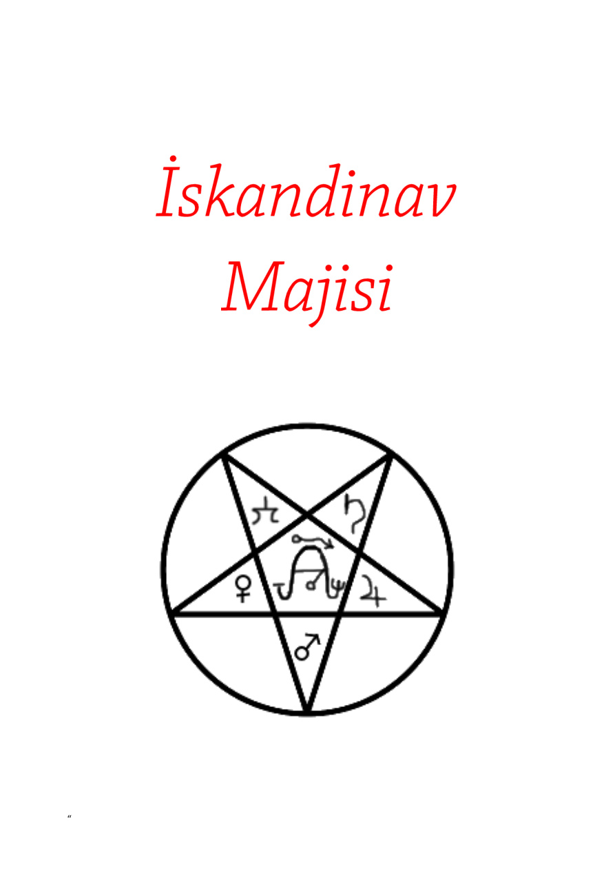 İskandinav Majisi PDF – Bilinmiyor / Kolektif