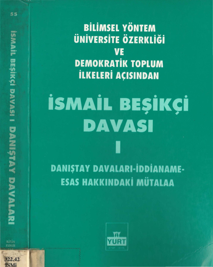 İsmail Beşikçi Davası Cilt I PDF – İsmail Beşikçi