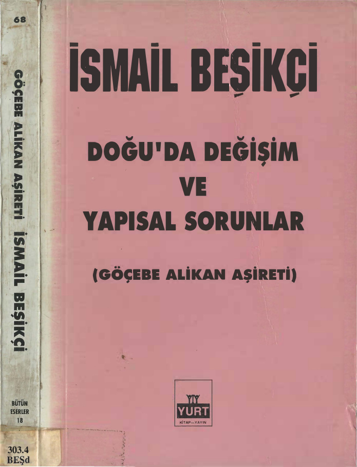 Doğu’da Değişim ve Yapısal Sorunlar PDF – İsmail Beşikçi