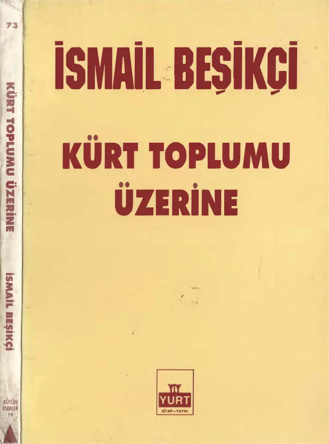 Kürt Toplumu Üzerine PDF – İsmail Beşikçi