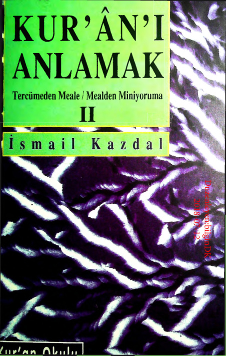 Kur’an’ı Anlamak 2 PDF – İsmail Kazdal
