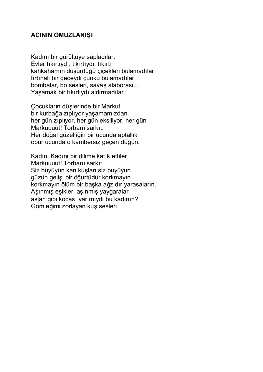 Portfolio PDF – İsmet Özel