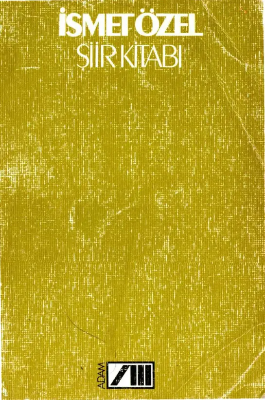 Şiir Kitabı PDF – İsmet Özel