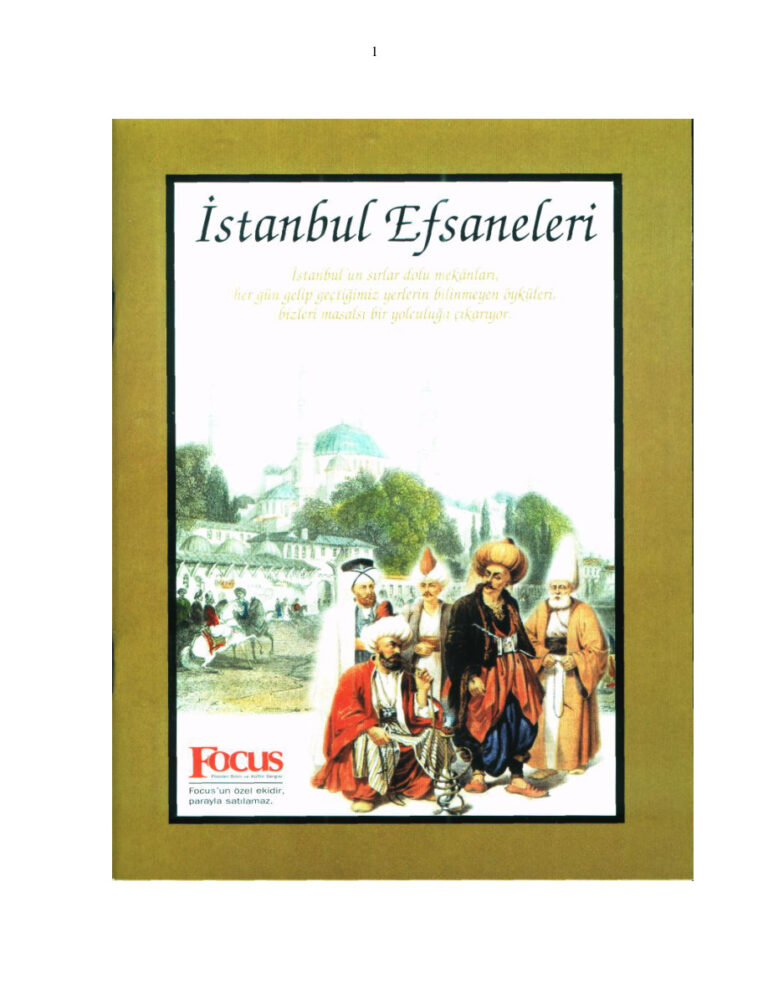 Istanbul efsaneleri Kitap Kapağı