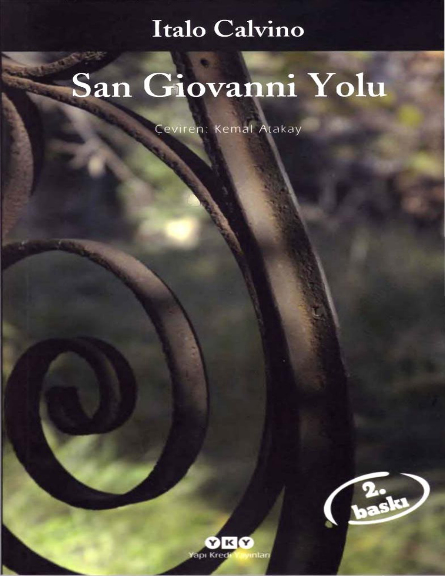 San Giovanni Yolu PDF – Italo Calvino