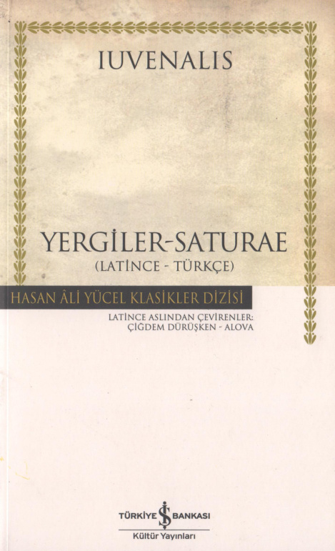 Yergiler PDF – Iuvenalis (Juvenal)