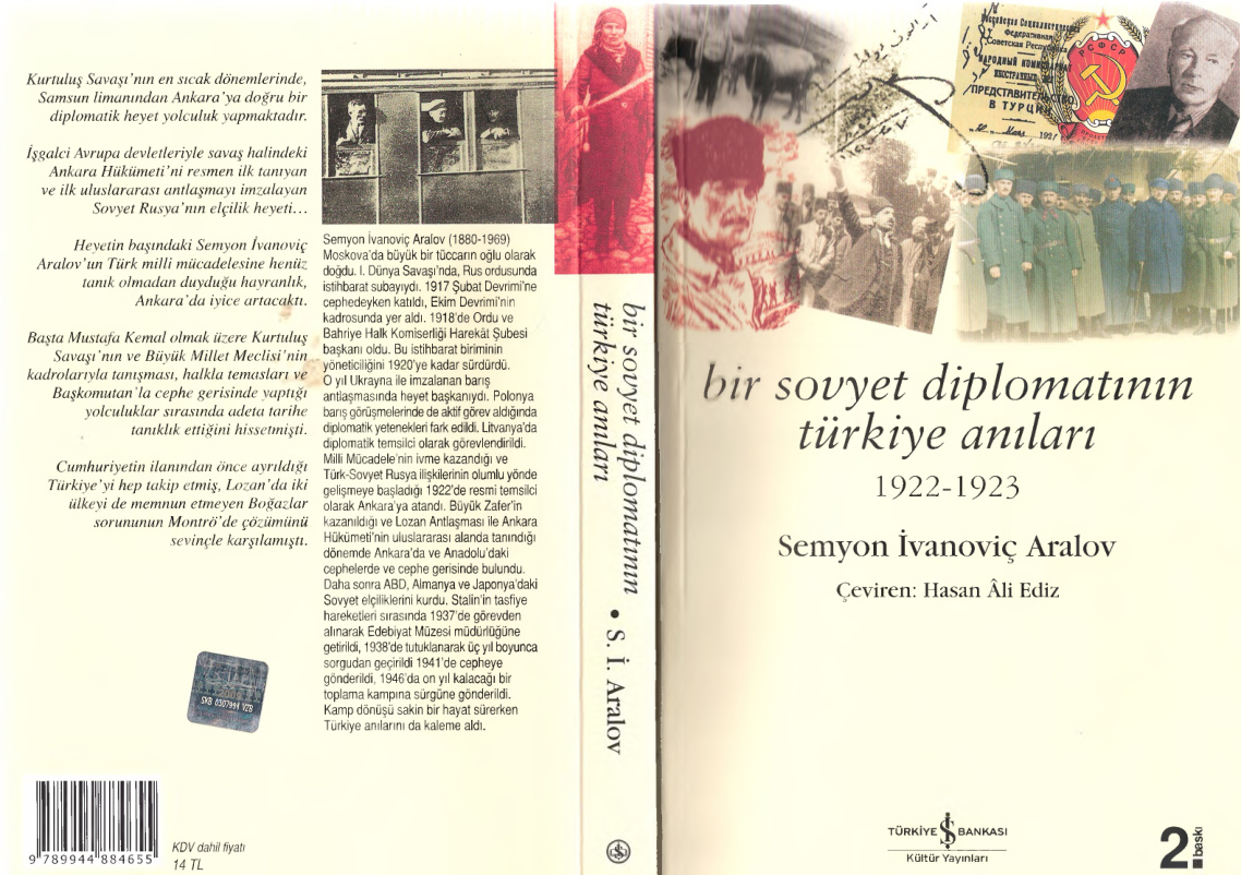 Bir Sovyet Diplomatının Türkiye Anıları (2) PDF – Semyon İvanoviç Aralov