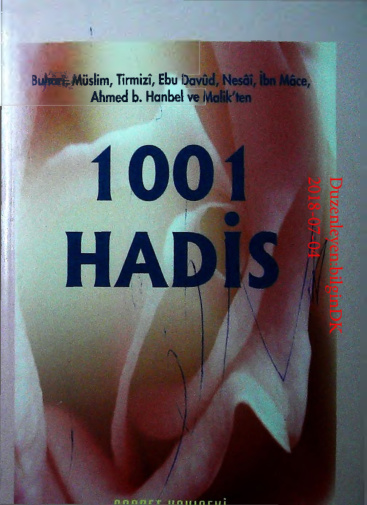 1001 Hadis PDF – İzzet Marangozoğlu