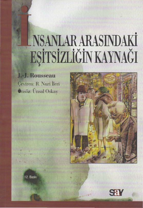 İnsanlar Arasındaki Eşitsizliğin Kaynağı PDF – Jean-Jacques Rousseau