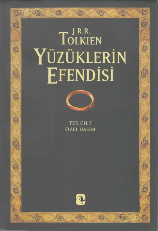 J. R. R. Tolkien Yüzüklerin Efendisi Tek Kitap Metis Yayınları Kitap Kapağı
