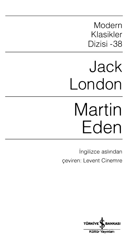 Martin Eden PDF – Jack London