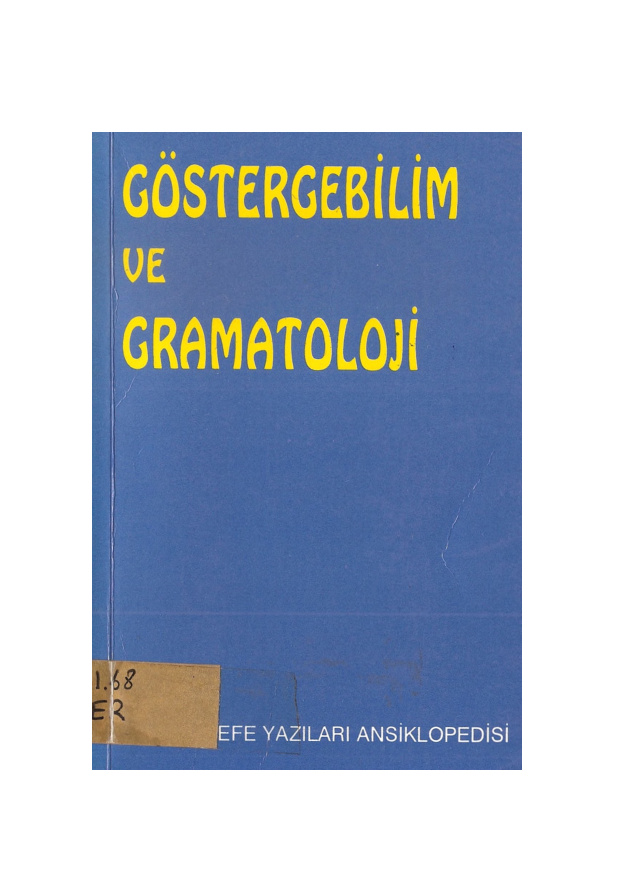 Gramatoloji PDF – Jacques Derrida