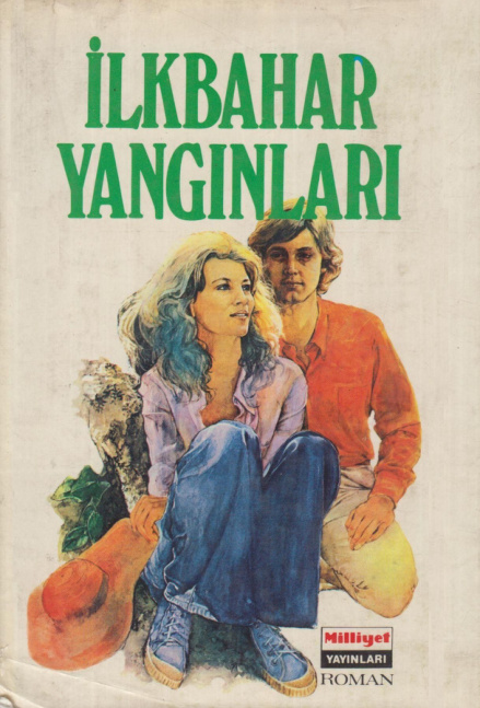 James A. Michener İlkbahar Yangınları Milliyet Yayınları Kitap Kapağı