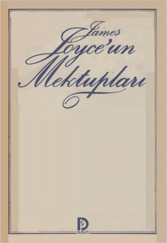 James Joyce’un Mektupları PDF – James Joyce